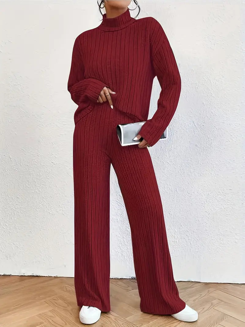 Completo in Maglia a Costine