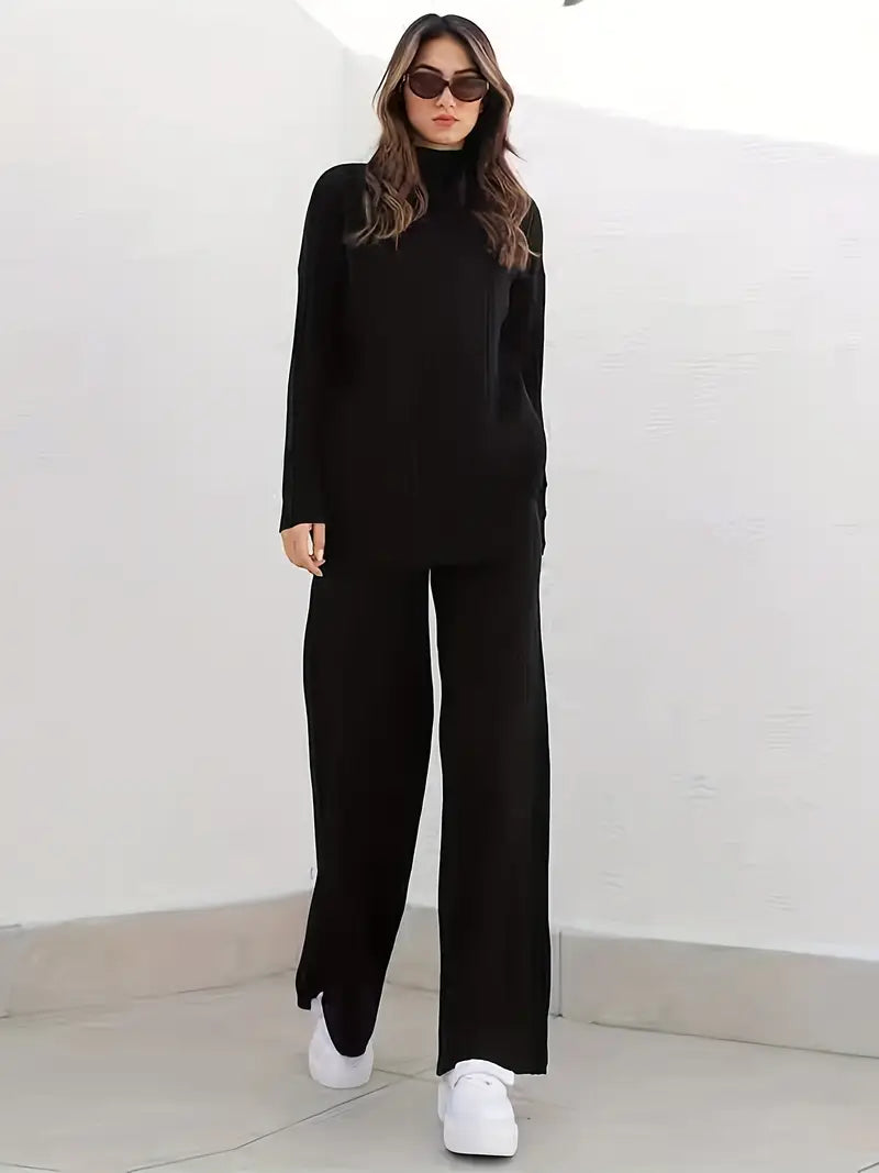 Completo in Maglia a Costine