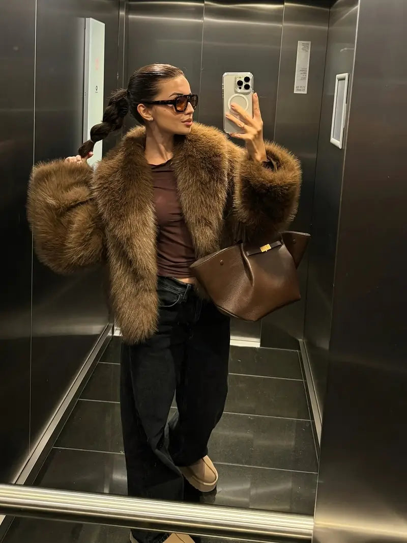 Giacca Pelliccia Deluxe