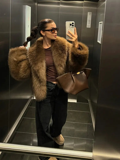 Giacca Pelliccia Deluxe