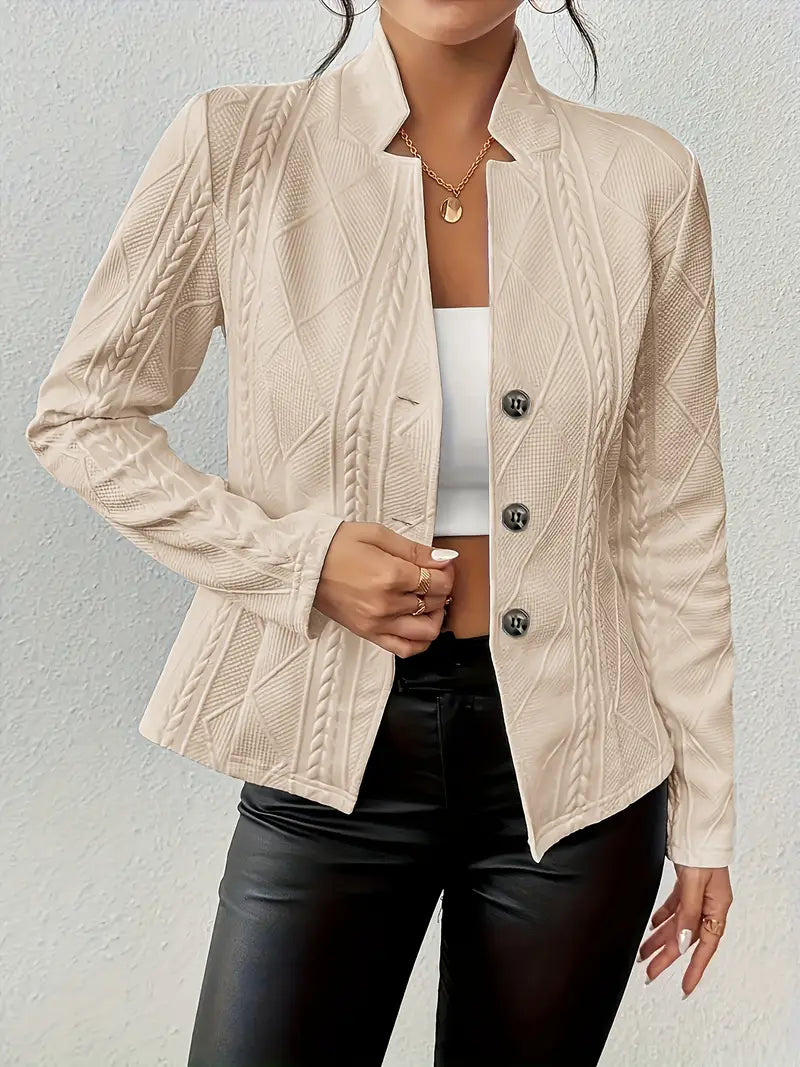 Blazer Elegante Texturizzato