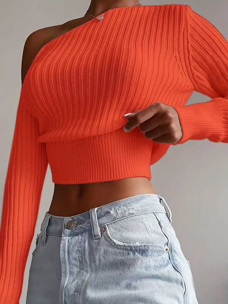 Maglia Monospalla a Coste