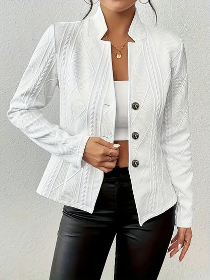 Blazer Elegante Texturizzato
