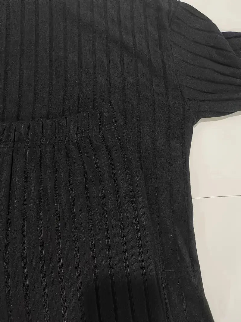 Completo in Maglia a Costine