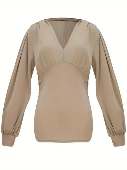 Blusa Elegante con Scollo a V