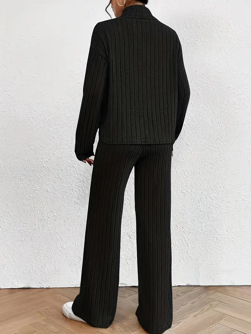 Completo in Maglia a Costine